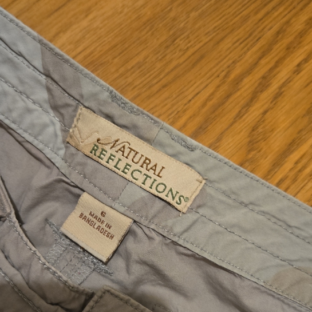 Natural Reflections Light Gray Capris - image 7